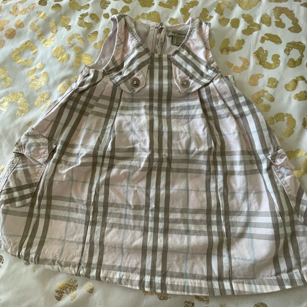 12 month Burberry toddle dress